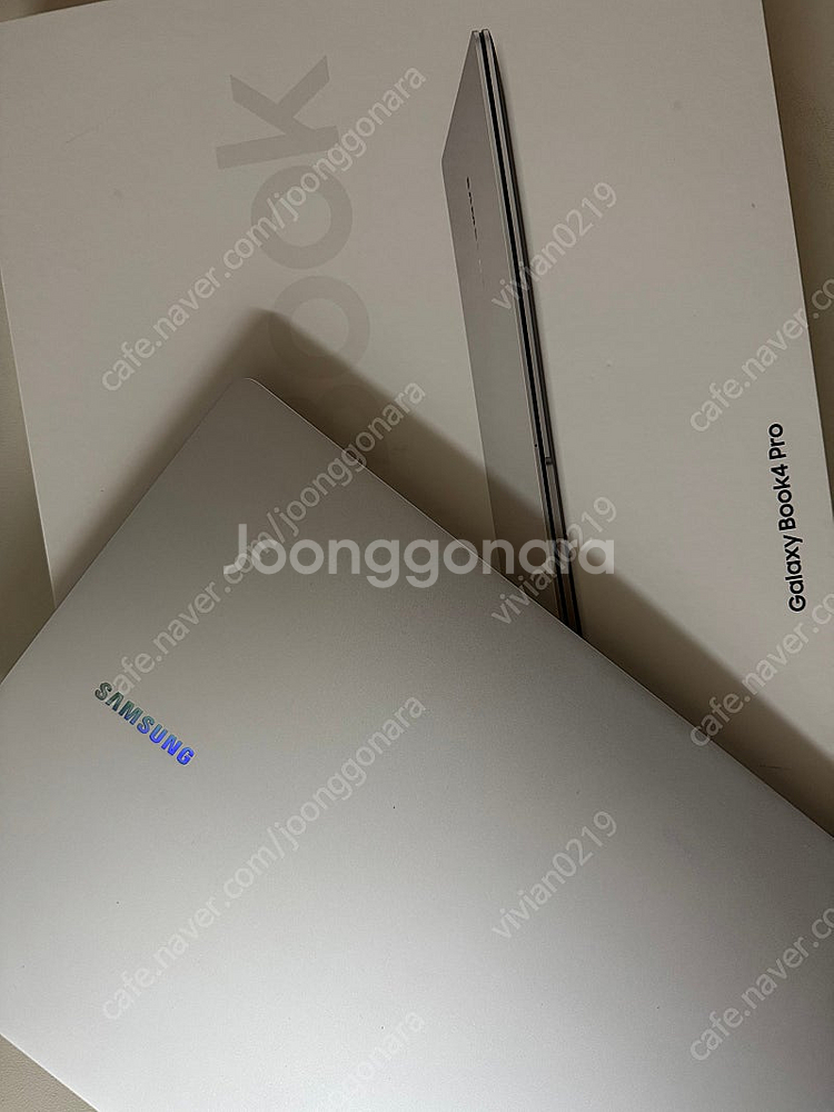 삼성 갤럭시북4 PRO 16인치 플래티넘실버--1