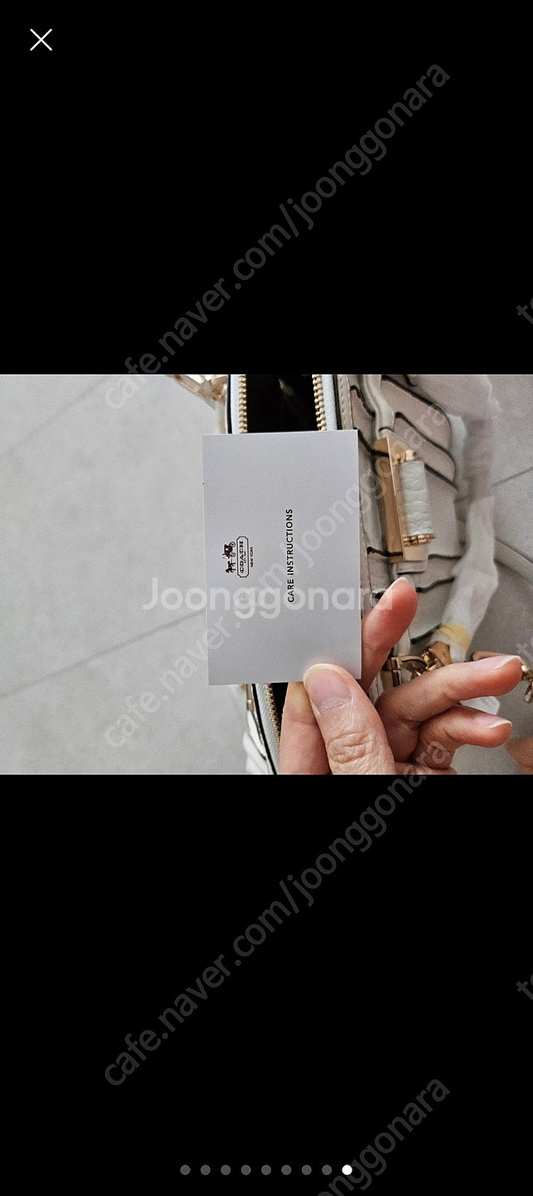 (새제품)코치 토트백--8