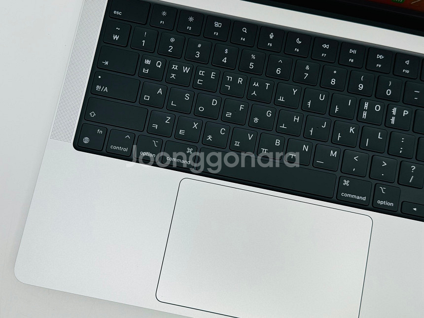 APPLE 맥북프로 14인치 M1 512GB 실버 상태...--2