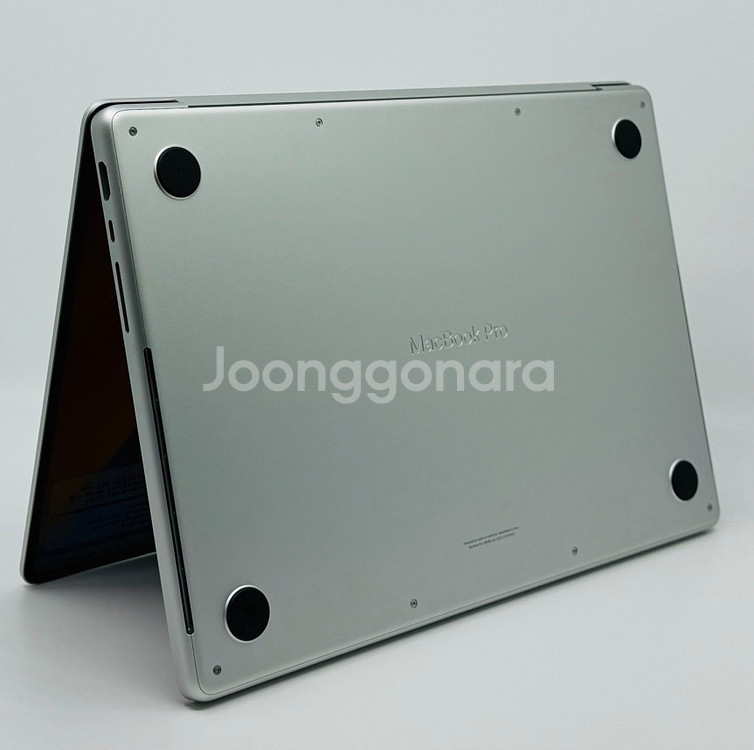 APPLE 맥북프로 14인치 M1 512GB 실버 상태...--6