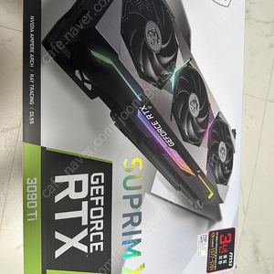 MSI rtx 3090ti 슈프림 히트싱크 방열판