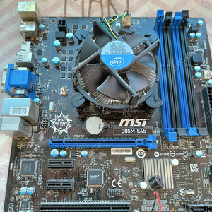 [반본체] msi b85, i3 4160, ddr3 4g