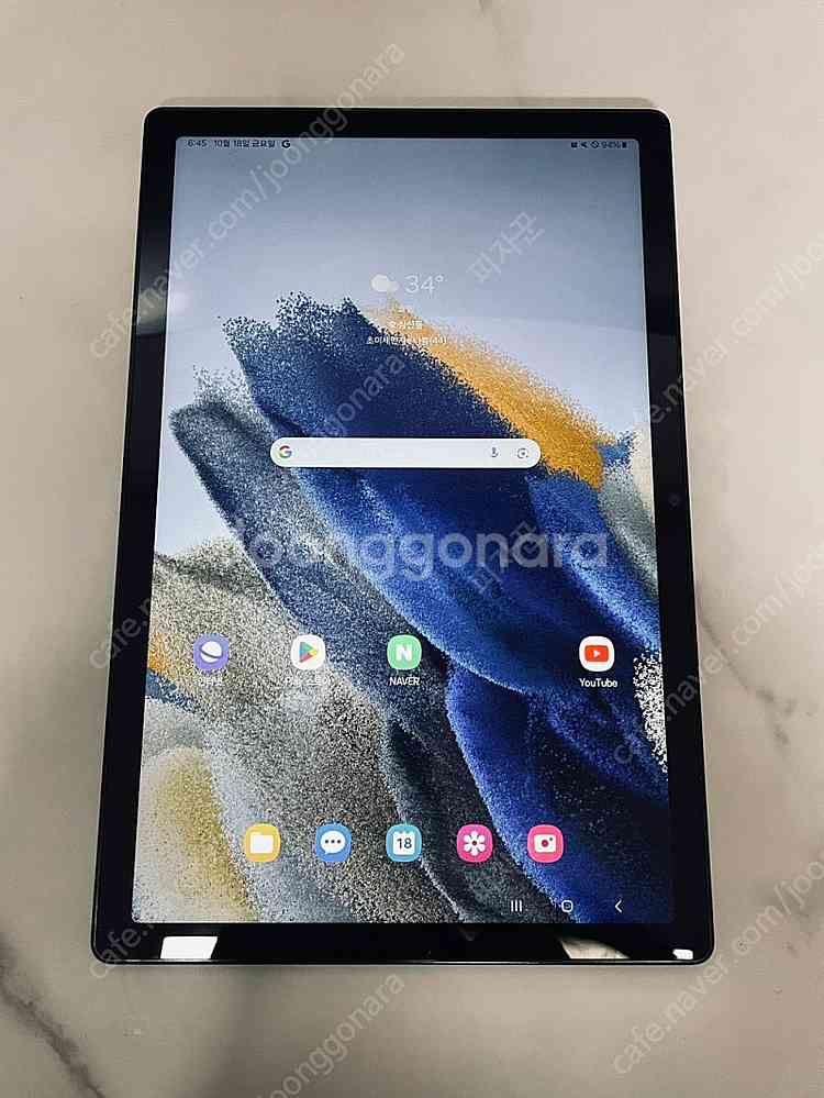 갤럭시 탭A8 블랙 64G 셀룰러 케이스포함 S급 14...--5