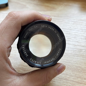 슈퍼타쿠마 55mm 1.8 올드렌즈 판매합니다.