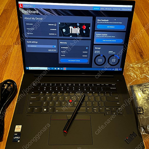 LENOVO 레노보 16" THINKPAD 노트북 P1 Gen 5, i7-12800H, 32GB, 1TB, RTX 3070 Ti