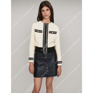 마쥬 트위드 자켓