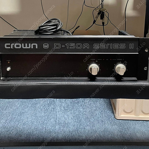 [Crow D-150A-2 power amp]