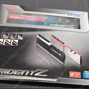 지스킬 트라이던트 Z 램 팝니다. (DDR4 8gb×2, 삼성 B다이)