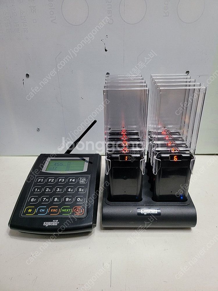 씨스콜 진동벨 10개 세트 팝니다 GP-200R--3