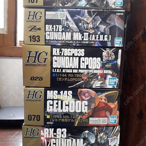 HG 건담 F91+건담 마크2 에우고+건담 스테이맨+샤아전용 겔구그+뉴건담 일괄 판매합니다.