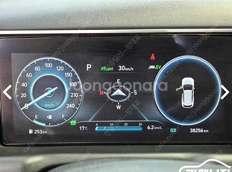 중고차 투싼 하이브리드(NX4) 2WD 인스퍼레이션@전...--6