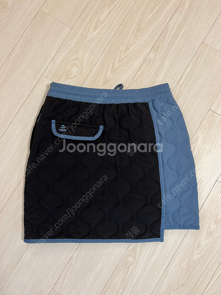 W컨셉 드니벨 퀼팅 가을 골프 스커트 S 판매--4