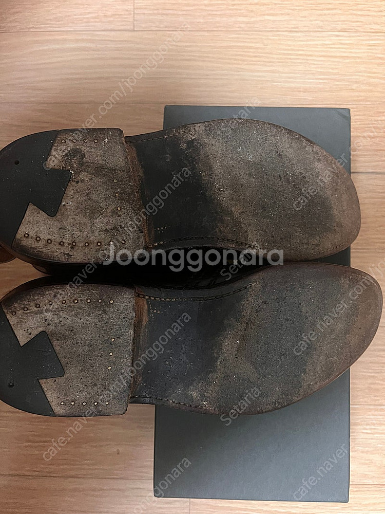 알든 1339 처카 부츠 버건디 US6.5D--2