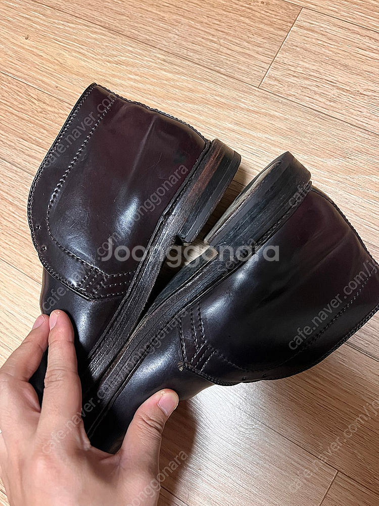 알든 1339 처카 부츠 버건디 US6.5D--4