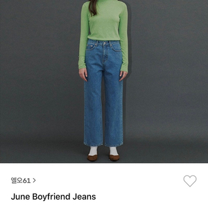 [새상품]엘오61 june boyfriend jeans(s) 데님