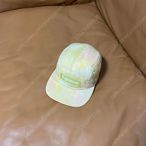 Supreme 슈프림 캠프캡 모자 (Marble Dyed)