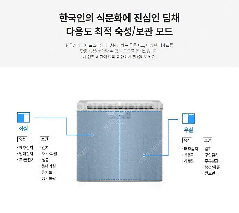 딤채 김치냉장고 221리터 (새제품)--9