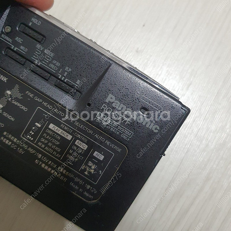 파나소닉 RQ-S77F 카세트 부품용--2