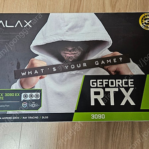 갤럭시 GALAX RTX 3090 EX GAMER WHITE 24gb