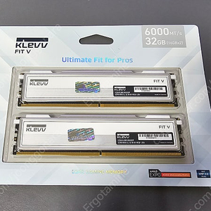 [서울]서린공식 에센코어 클레브 DDR5-6000 CL32 램 메모리 16GB x 2개(32GB) 12만원 팝니다.