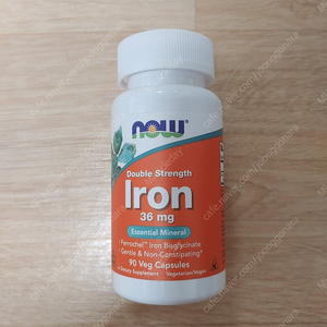 나우푸드 철분(Iron) 36mg 90캡슐