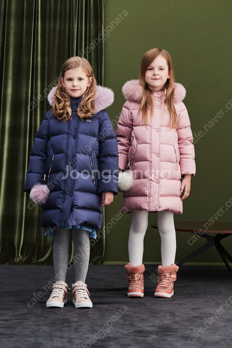 닥스키즈 구스 롱패딩 140--1