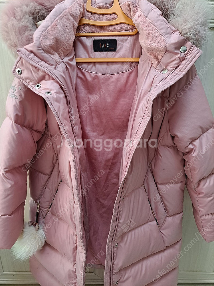 닥스키즈 구스 롱패딩 140--3