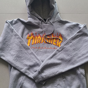 [새상품]쓰레셔 thrasher 정품 후드티(L)