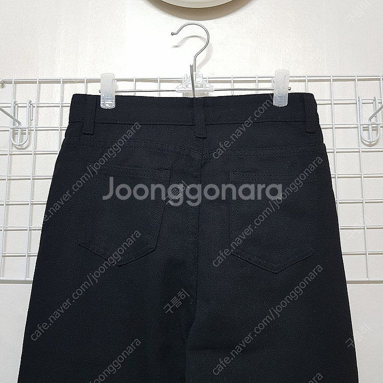 봄가을 하이웨이스트 세미와이드 일자핏 스트레이트 면바지...--5