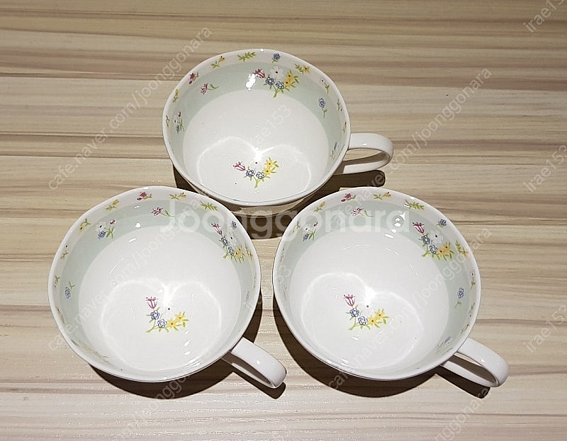 빈티지/미사용 한국도자기 파인본차이나 커피잔만!!!--0