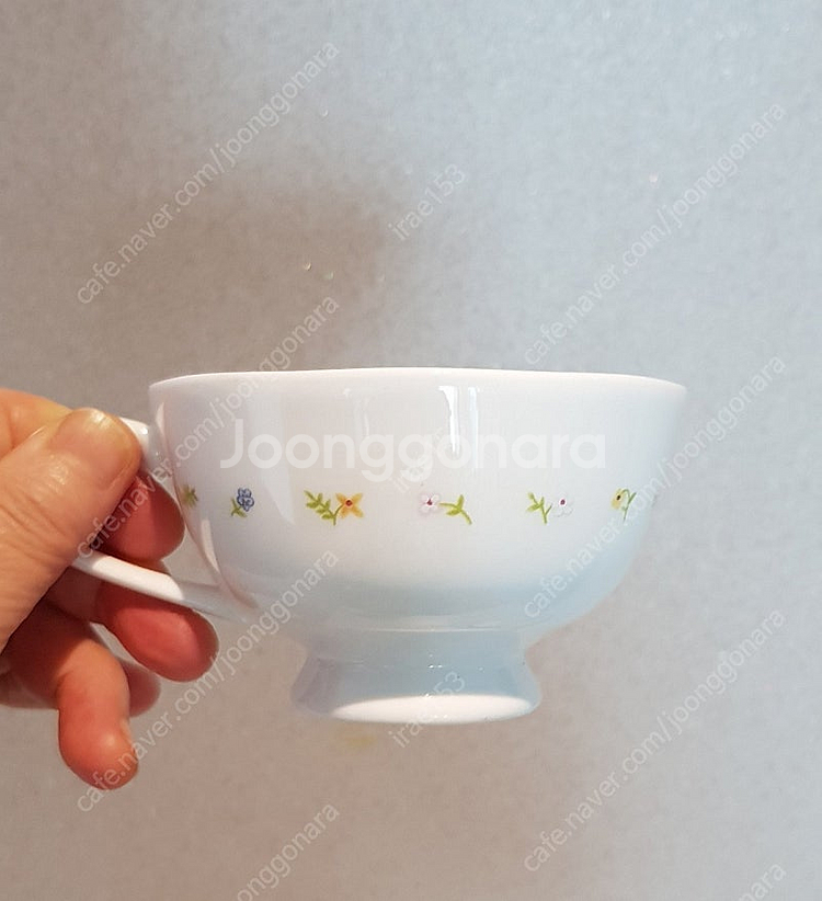 빈티지/미사용 한국도자기 파인본차이나 커피잔만!!!--4