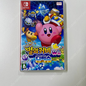 닌텐도 별의커비 wii 디럭스 팝니다.