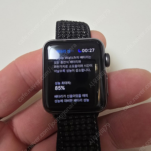 애플워치3 38미리 gps 판매합니다