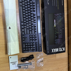 커세어 k70 max 풀윤활