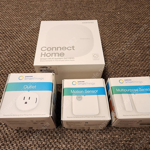 SmartThings Hub 와 센서들 미국 직구품 (Connect home, ET-WV520)