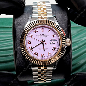 갤럭시워치4 클래식 42mm RLX 데이저스트 로즈골드 커스텀 제품 팝니다