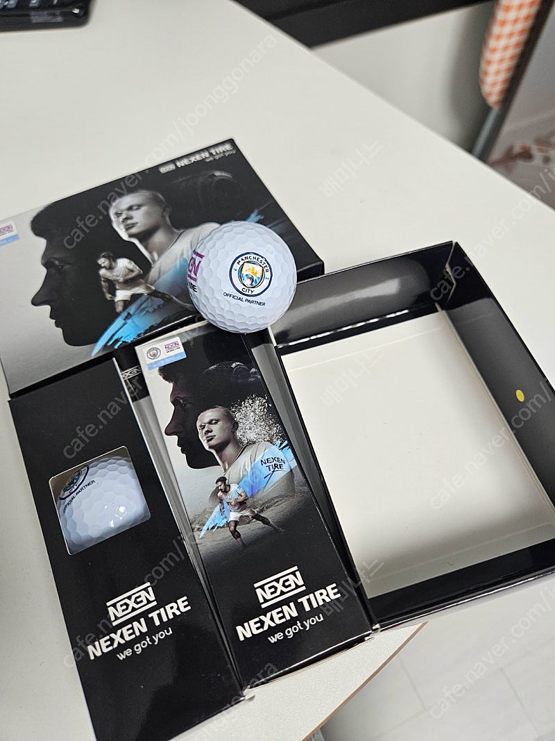 맨시티 골프공 (넥센타이어 스폰서)