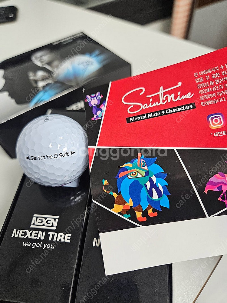 맨시티 골프공 (넥센타이어 스폰서)--1