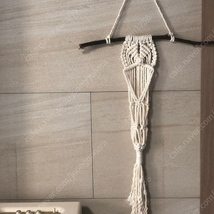 마크라메 식물걸이