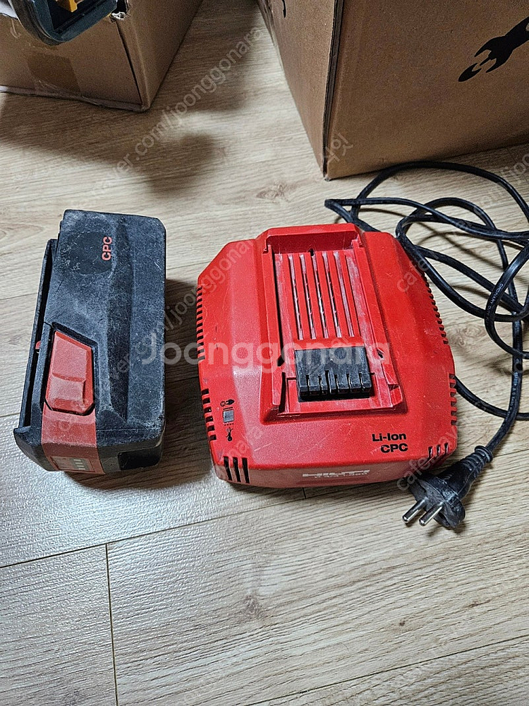 힐티 배터리b36 /충전기350--0