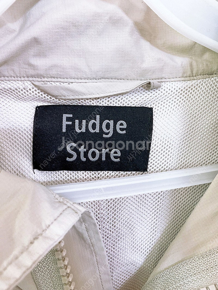 (100)fudge store남자오버핏롱바람막이--5