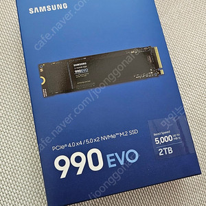 삼성 ssd 990 evo 2T 미개봉