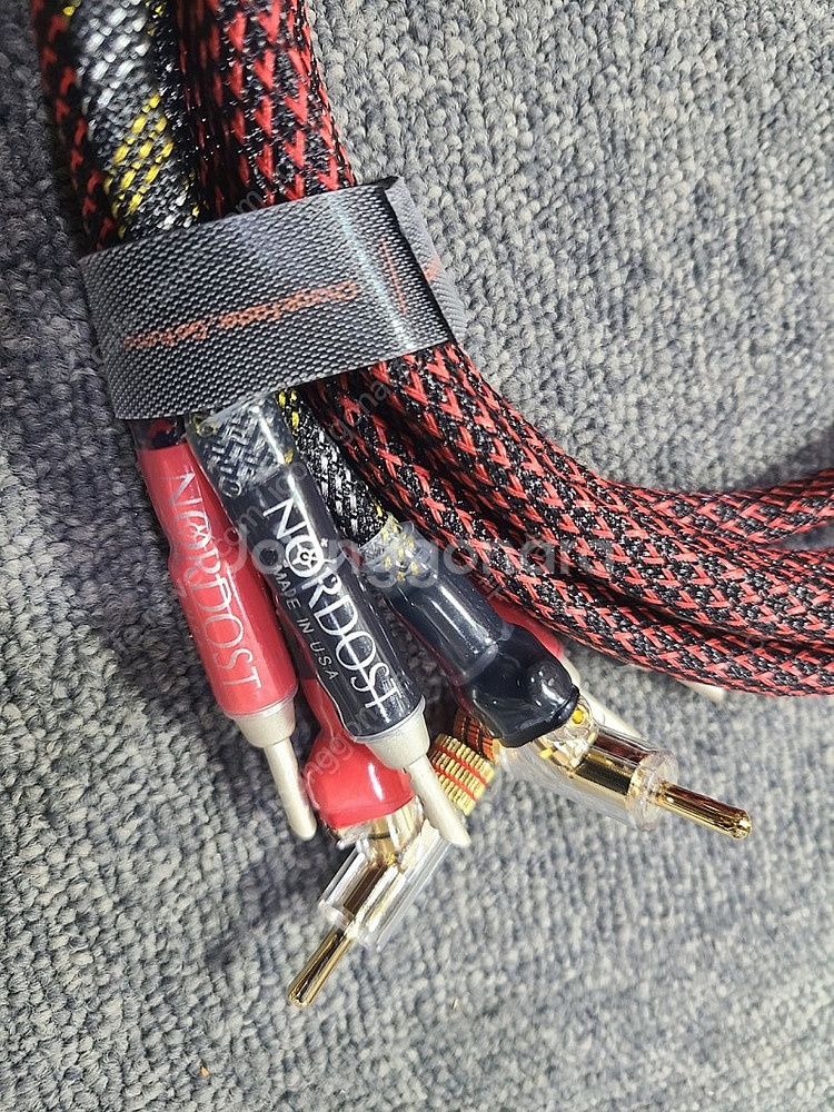 바이와이어링 스피커 케이블 (은도금+주석)--2