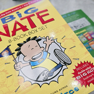 빅네이트 big nate 8권 세트 정품 챕터북 + 코믹스