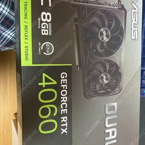 asus rtx4060 그래픽카드 팔아요