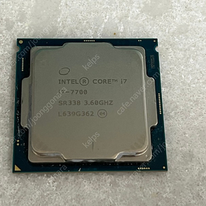 i7-7700 CPU 단품 판매합니다