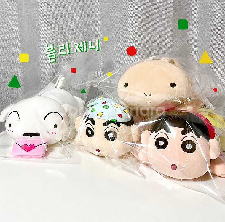 새상품)정품 짱구는 못말려 짱구 인형, 유리 토끼 인형...--0