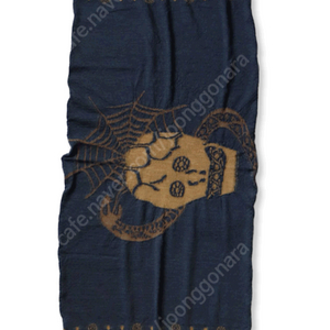 캐피탈(KAPITAL) - 24AW FULLING WOOL SCARFCOPTIC SKULL(NAVY)