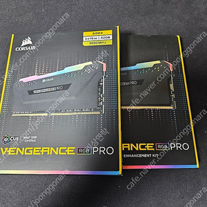 [판매중] 커세어 DDR4-3600 CL18 VENGEANCE PRO 메모리 + Light Enhancement Kit ( 블랙) 판매