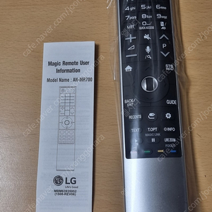 LG 매직리모컨 미사용 MR650A / MR700